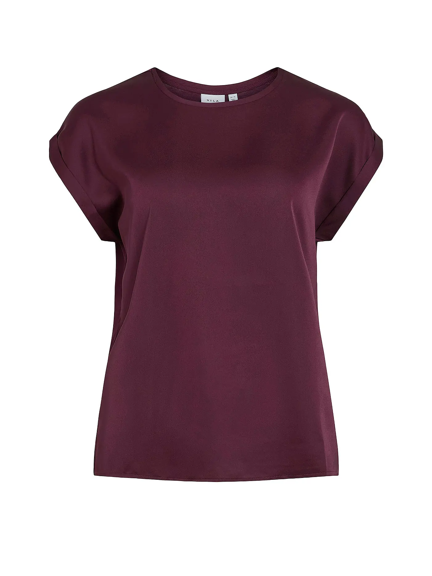 VILA | Blusenshirt VIELLETTE | beere